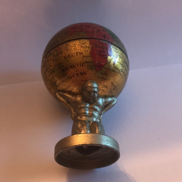 Antique Atlas World Globe Pencil Sharpener Germany - Picture 8 of 13